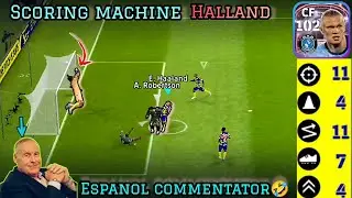 Efootball SHOW Time HALLAND with Espanol Commentary😂  #efootball2023