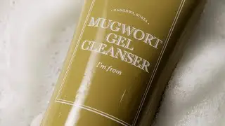 How to Use Mugwort Gel Cleanser | l'M FROM Mugwort Gel Cleanser (아임프롬 머그워트 젤 클렌저)