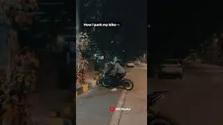 How people park their bikes vs me 🤣😛 #short #trending #viral #rc390 #crash #activa6gbs6