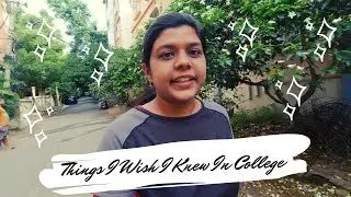 THINGS I WISH I KNEW IN COLLEGE | My Advice For College Students | vlog style | VLOG #1