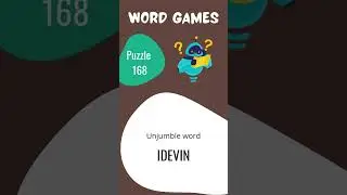 Word game puzzle 168