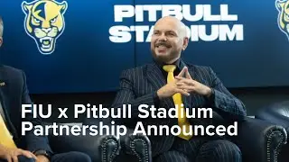 Pitbull Stadium Announcement Event