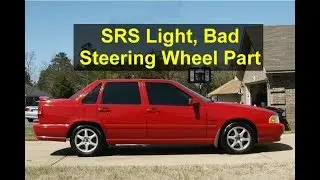SRS light for air bag error drivers side, bad horn contact, Volvo S70, V70, etc. - VOTD