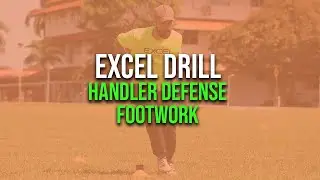 Handler Defense Footwork Drill | Ultimate Frisbee