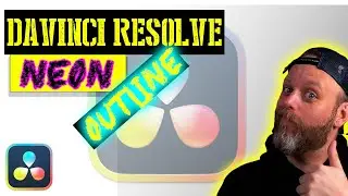 DAVINCI RESOLVE FÖR NYBÖRJARE: NEON OUTLINE | Tutorial på SVENSKA