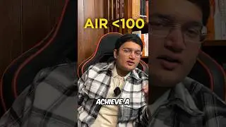 AIR 100 in JEE 2025:How many questions to solve in One Day? 