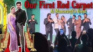 Our First Red Carpet With So Many Bollywood Celebrities || Mamaearth's Event || Jyotika and Rajat