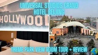 Universal Studios Grand Hotel Theme Park View Room Tour + Review Hollywood Boulevard King