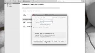 Setting up an email client