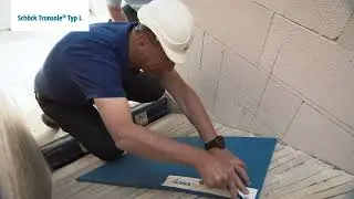 Schallbrückenfreier Einbau bei gewendelten Treppenläufen. Schöck Tronsole® Typ T, Q, L.