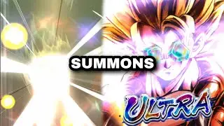 Locura Nunca antes vista!! Summons por Gogeta ULTRA en Dragon Ball Legends