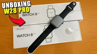 UNBOXING NOVO SMARTWATCH W28 PRO - ALIEXPRESS.