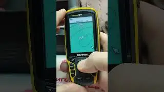 Пример работы карты на навигаторе Garmin Бурятия