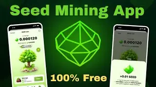 Seed Coin Free Mining App | Telegram Free Mining Apps Full Guide | Earn Free Seed Coin Airdrop