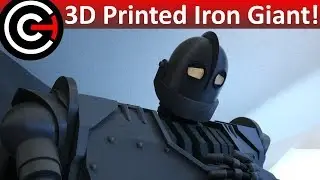 Massive 3D Printed Iron Giant & Hogarth! - Printed on Prusa MK3, MK2S, Robo R2 & Peopoly Moai