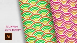 Japanese Wave Pattern | Quick Ai Tutorial