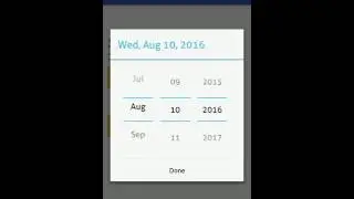 Android Datetime picker