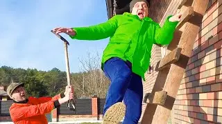 ЛЫСАЯ БОРОДА СТАЛ БОМЖОМ. СТАРЫЙ ВЫГНАЛ ЕГО. НЕРФ БРАЗЕРС