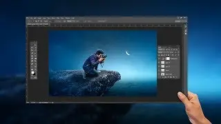Creative Photoshop Work || One hand Photoshop || Photoshop  Lover