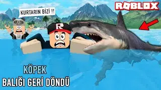 Köpek Balığı Geri Döndü ve Bizi Yedi!! - Panda ile Roblox SharkBite 2