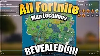 Fortnite Chapter 2 - All Map Locations REVEALED - How To Unlock
