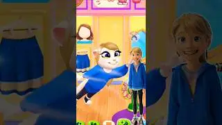 Inside-Out Riley Vs Joy 💙💛#mytalkingangela2 #insideout2 #joy #riley #Edit #funny #memes #gaming