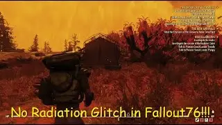 No Radiation Glitch in Fallout76!!!