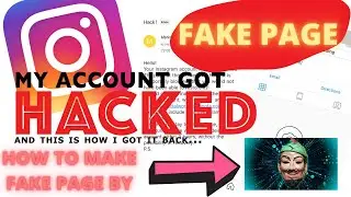 HOW TO MAKE FAKE PAGE (2021)  | all of the site