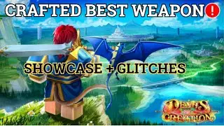 I Finally Crafted The Best Weapon In Game + (Glitch) - Devas Of Creation!