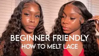 How To Melt Your Lace! For Beginners | Install Tutorial | Hermosa Hair