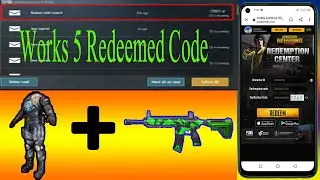PUBG Redeem Code Today | Get Free M416 Skin & Permanent Outfit | Get Free M416 Glacier | 100% Works