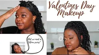 VALENTINES DAY MAKEUP I GRWM I DID WE NEED THE SELENA SERIES I TAVONGATINAH