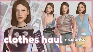 MUST HAVE CLOTHES + Links 🛍️ Sims 4 CC Haul