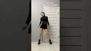 JENNIE - ‘You & Me’ DANCE COVER TUTORIAL MIRRORED AND 75% SLOWED
