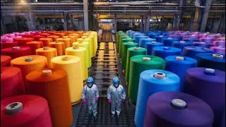Inside a Thread Manufacturing Plant: From Fiber to Sewing Thread