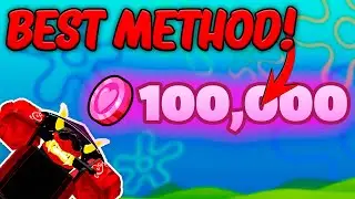 BEST WAY TO FARM HEART TOKENS! | SpongeBob Tower Defense