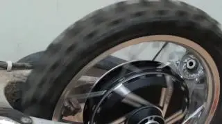 Electric motorcycle with your own hands. Conversion of a motorcycle into an electric one. Test run.