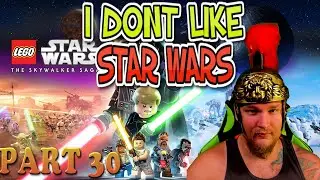 Climbing on trees. Path to 100% Lego Star Wars Skywalker Saga gameplay