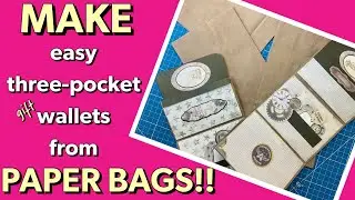 🌟WOW🌟 INEXPENSIVE AND GORGEOUS!!  easy paper wallets for ANYONE!!