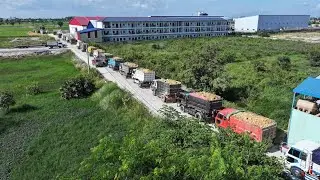 Project Update EP2 Wonderful New Road Building By Bulldozer KOMATSU D58P and 5Ton Dump Truck