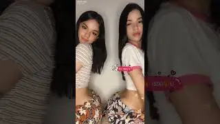 Two Latina Teen Hip Dance 