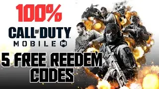 Call Of Duty Mobile New Reedem Code | CODM New Reedem Codes 100% Working 