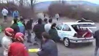 Opel Kadett stupid crash