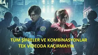 Resident Evil 2 Remake Şifreler Puzzlelar Mixler Herşey