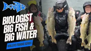 Ohio Biologist, Big Fish, and BIG Water - Lake Erie Deep Water Walleye