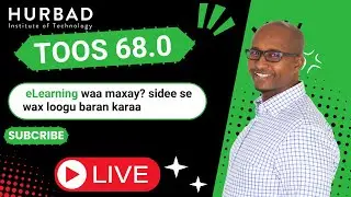 Toos 68.0 - eLearning waa maxay sideese wax loogu baran karaa