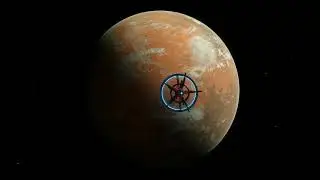 Space scene in blender | Spaceship and planet in blender