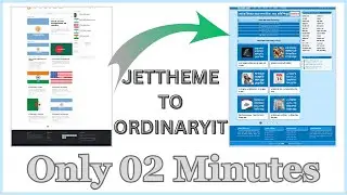 JetTheme customization like OrdinaryIT 4.0 blogger theme 2024