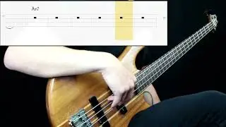 Donkey Kong Country (David Wise) - Jungle Groove (Bass Only) (Play Along Tabs In Video)
