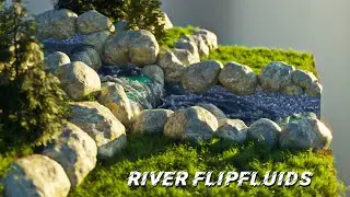 River - FlipFluids - Blender 3.0